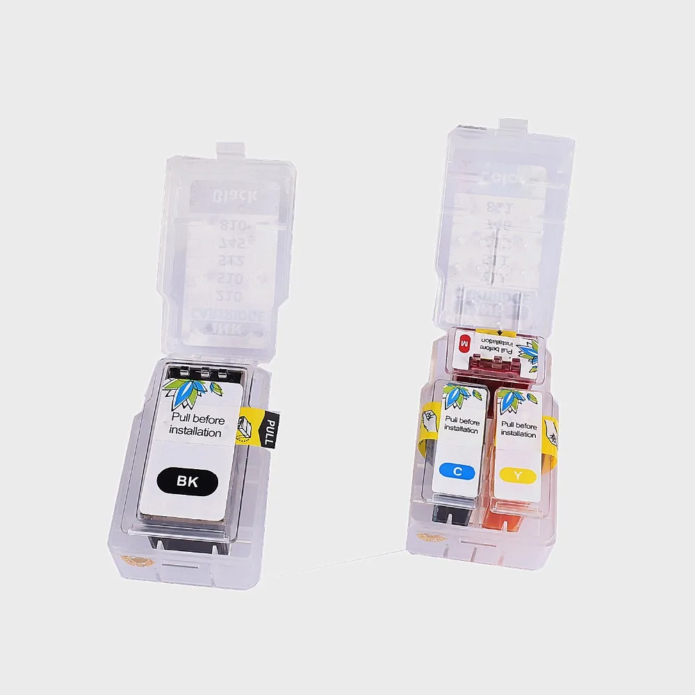 smart cartridge rifll kit for canon PG 510 pigment CL 511 dye ink cartridge pixma IP2700 MP240 MP250 MP260 MP270 MP280 MP480