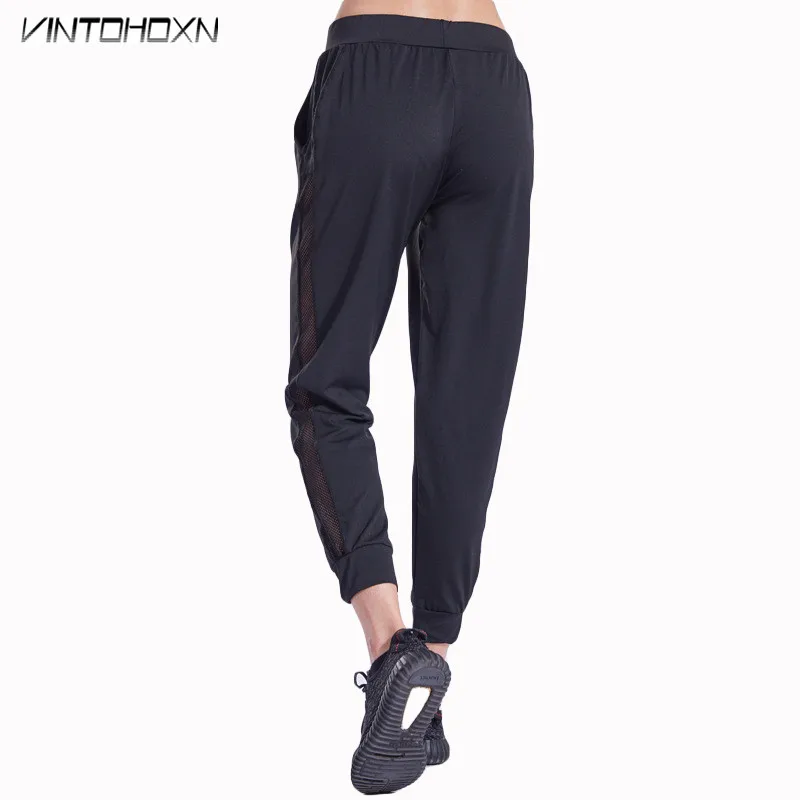 Women Long Running Pants Yoga Workout Sweatpants Fitness Sports Gym Hiking High Waist Clothing Women\'s Trousers For Female 17158