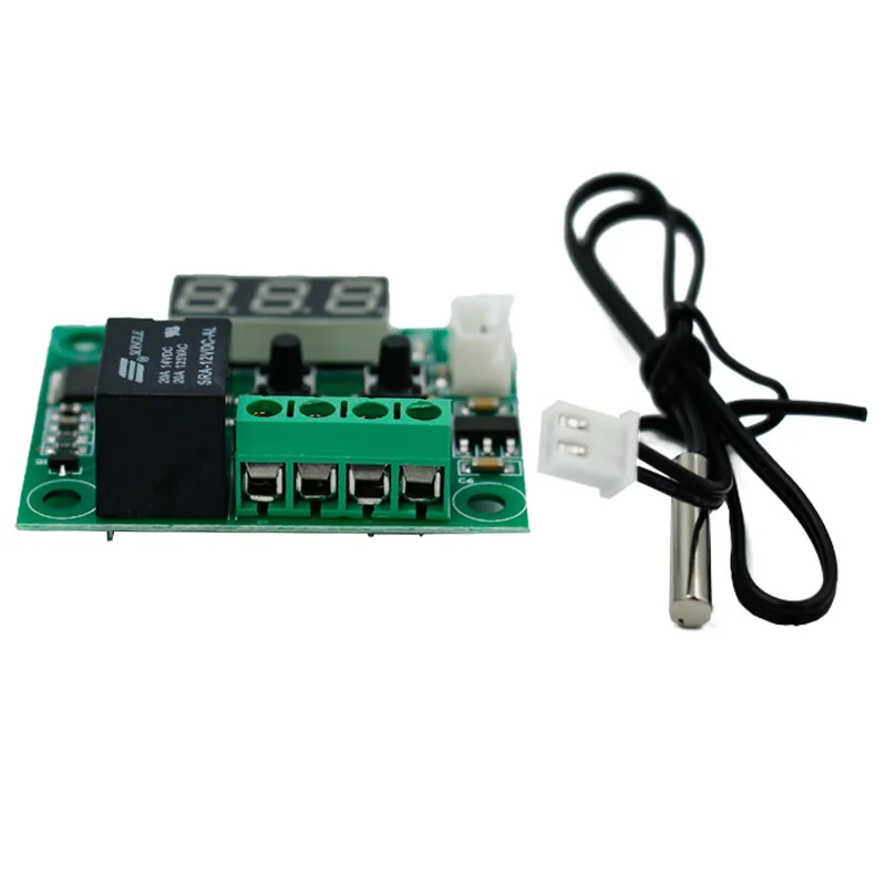 10 teile/los W1209 LED DC 12 V Wärme Kühlen Temp Thermostat Temperatur Control Schalter Temperatur Controller Thermometer