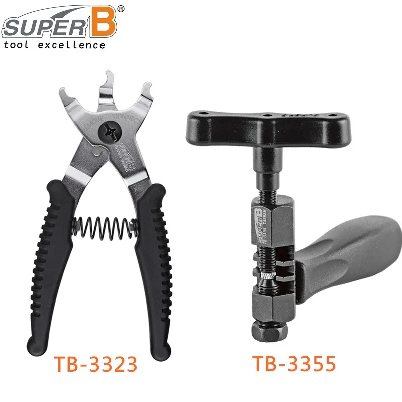 SUPERB Bicycle Repair Tool Chain Rivet Extractor TB 3355 And 2 in 1 Master Link Pliers The Trident MTB Road Folding Bike Tools