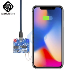 Standard di Qi Wireless Wifi Ricevitore di Ricarica Module Caricabatterie Per Micro USB Del Telefono Mobile DC 5V 10W Caricabatterie di Bordo universale