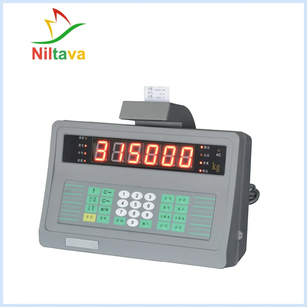 Y8806 truck scale weighing indicator for on-board weighing system