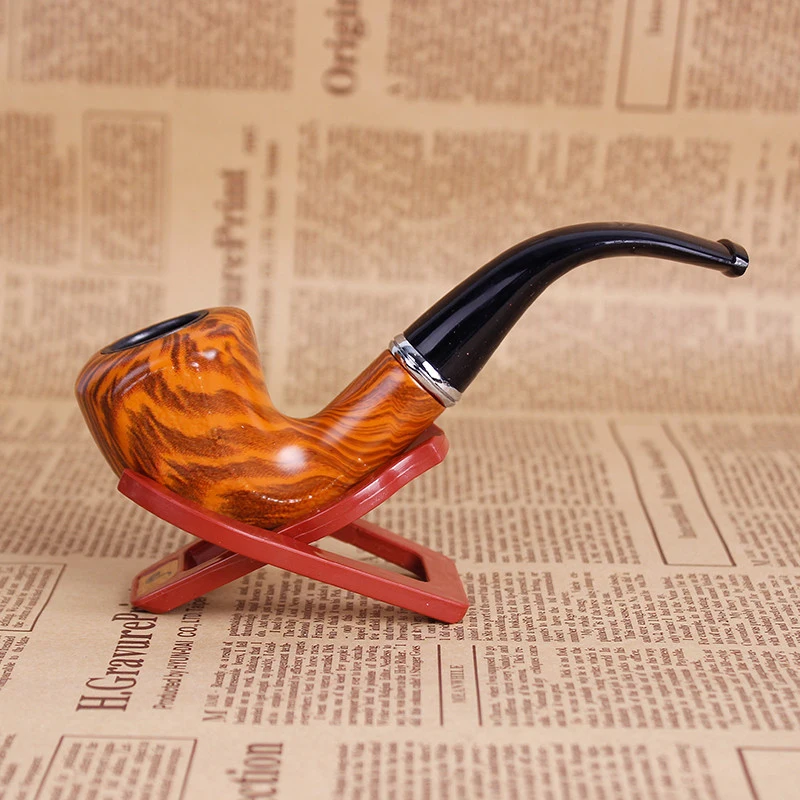 High Quality Rectangle Hammer Pipes Chimney Creative Smoking Pipes Herb Tobacco Pipe Cigar Gifts Narguile Grinder Smoke image 4
