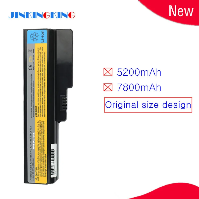 New laptop battery 42T4585 42T4727 L06L6Y02 L08L6C02 L08L6Y02 For Lenovo/IBM G530 G530A G530M N500 G550