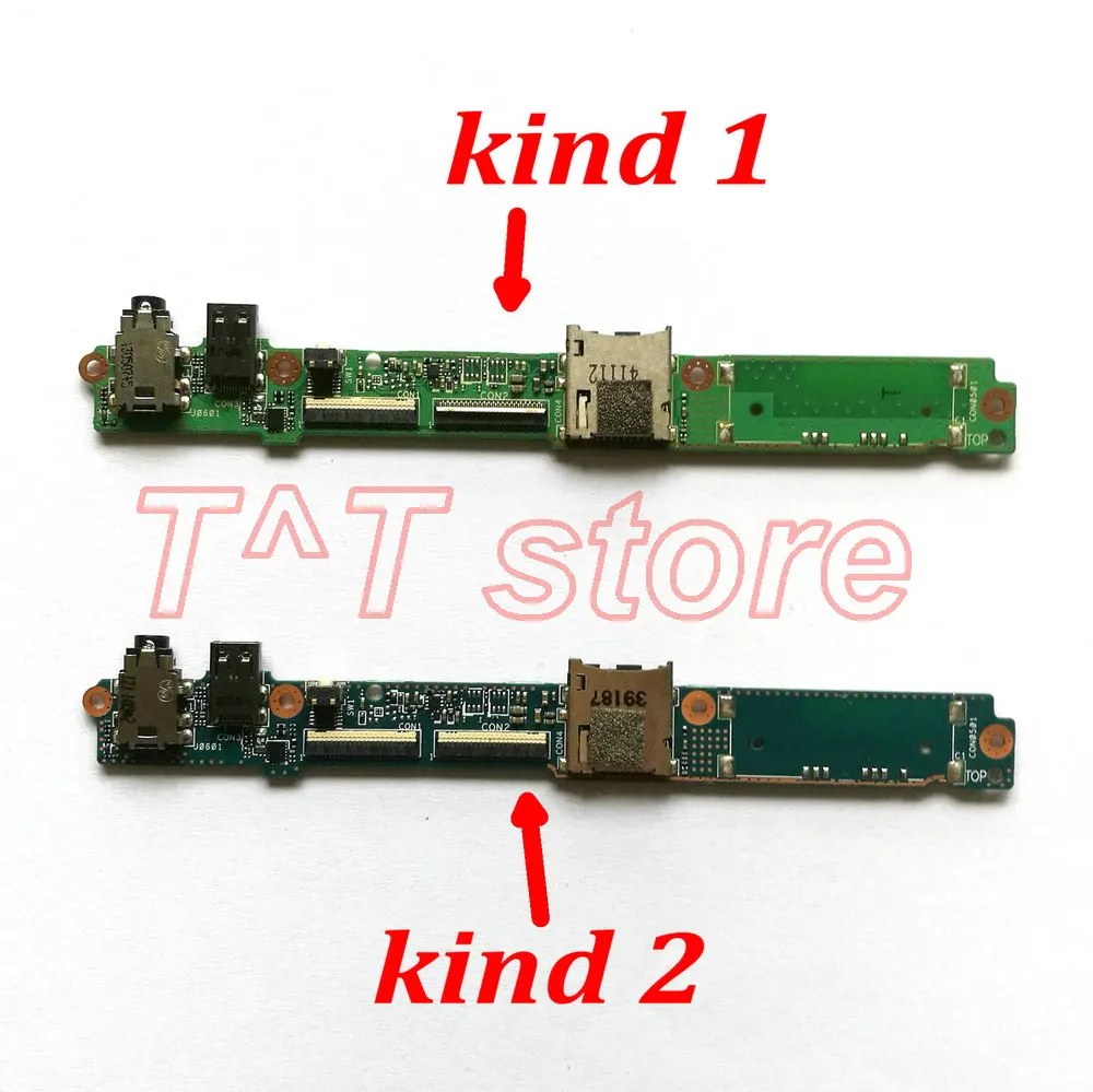 New Original FOR Asus Transformer Pad TF700T TF700K SUB Card Reader Audio Jack Touch Control Board Free Shipping