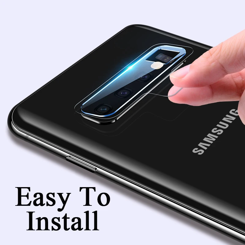 Vidrio protector de lente de cámara para samsung galaxy s10 plus s10e S 10 10e 5g 4g, protector de pantalla de teléfono, película de seguridad