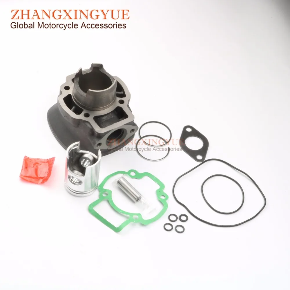 50cc Cylinder Kit for Piaggio Nrg Extreme 99-00 Nrg Rst Mc2 96-98 Zip Sp 96-00 50cc 40mm/12mm