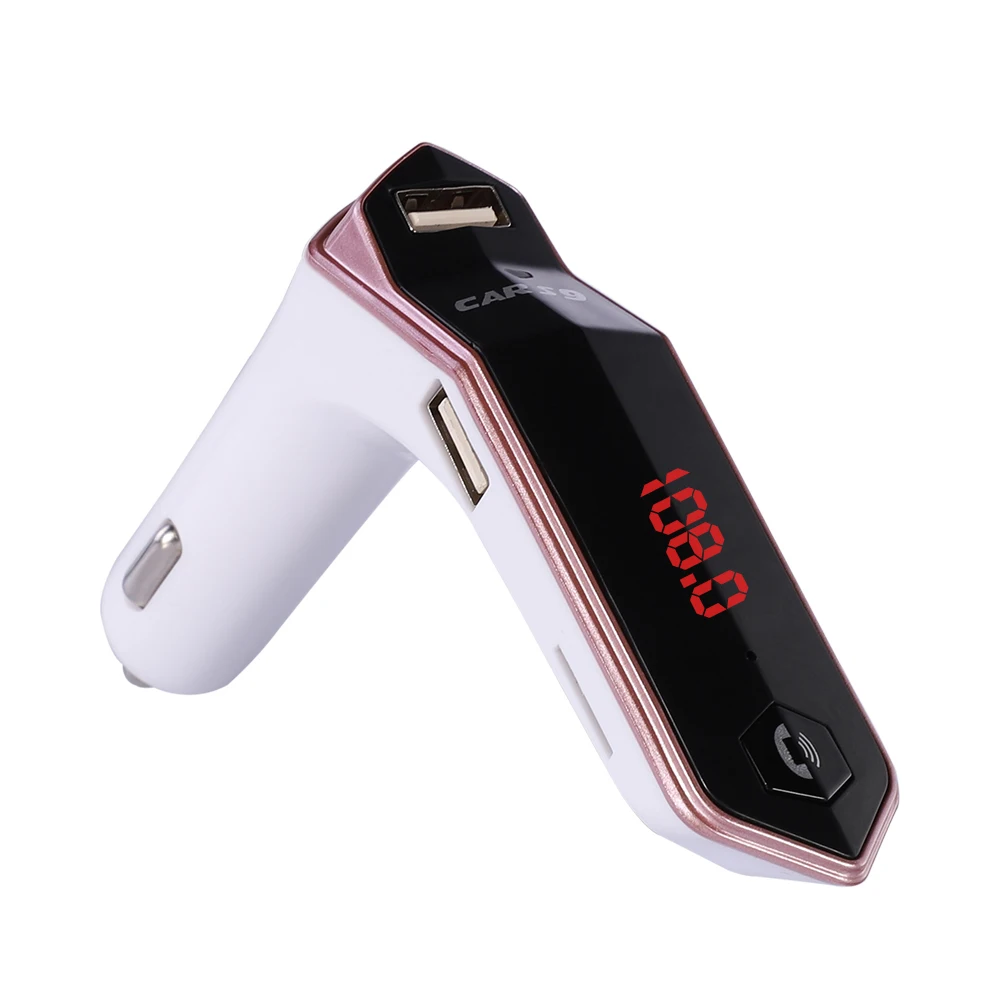 Reproductor de MP3 manos libres Bluetooth para coche/teléfono a Radio FM Transmisor S9
