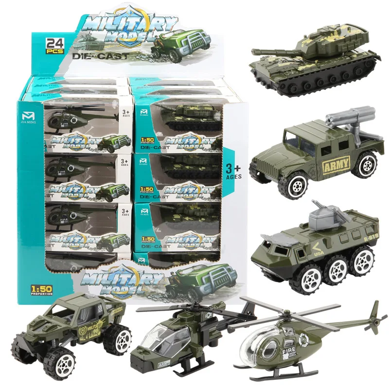 

1:50 Alloy & ABS Military Model Simulation Car Car Tank Racing Helicopter Armored Vehicle Diecasts Birthday Gift Toys for Kids