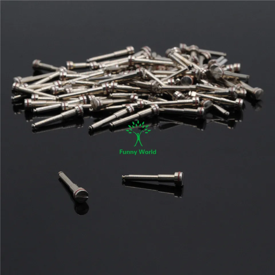 

100Pc 2.35mm Dental Lab Polishing Shank Mandrel Clip Latch Type Instrumen ( Length: 22mm )