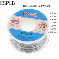 ESPLB CF-10 Solder Wire Tin 0.5/0.6/0.8/1.0/1.2/1.5/2.0mm Roll Clean Rosin Welding Core Soldering Wire Flux Reel Tube