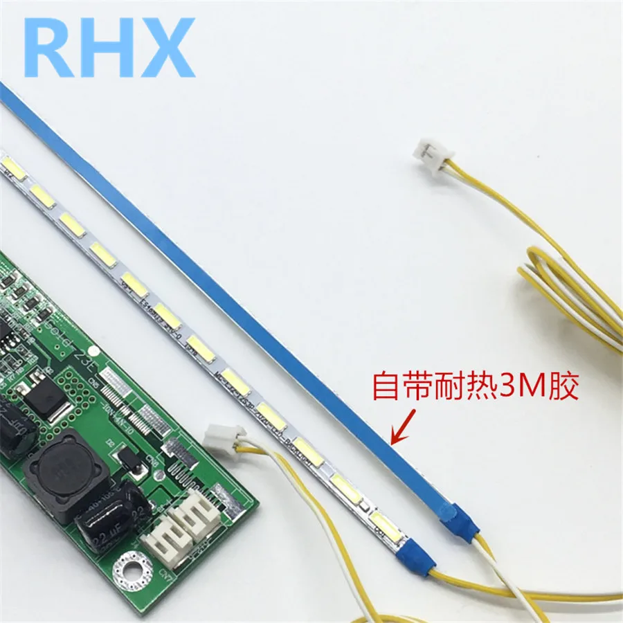 2Pieces/lot FOR  39-inch assembled LCD TV LED bar   433mm*4mm   7020 lamp bead  48LED 100%NEW