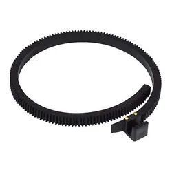 FOTGA Follow Focus Gear Driven Ring Belt DSLR Lenses for 15mm rod support all DSLR cameras video cameras