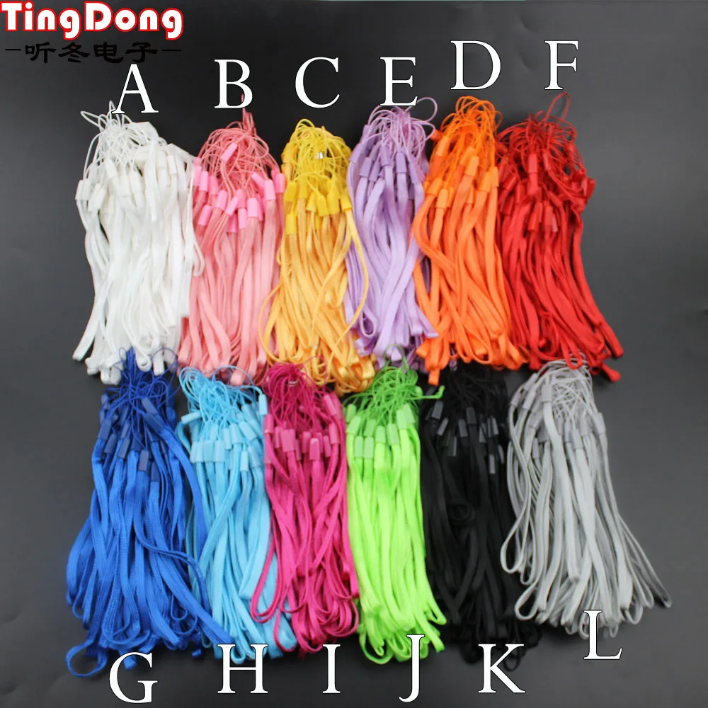 New cheapest hang Rope Belt Strap phone Lanyard For IPOD Phone Mp3 ID Key USB Drive Camera Mobile Phone Straps wholesale