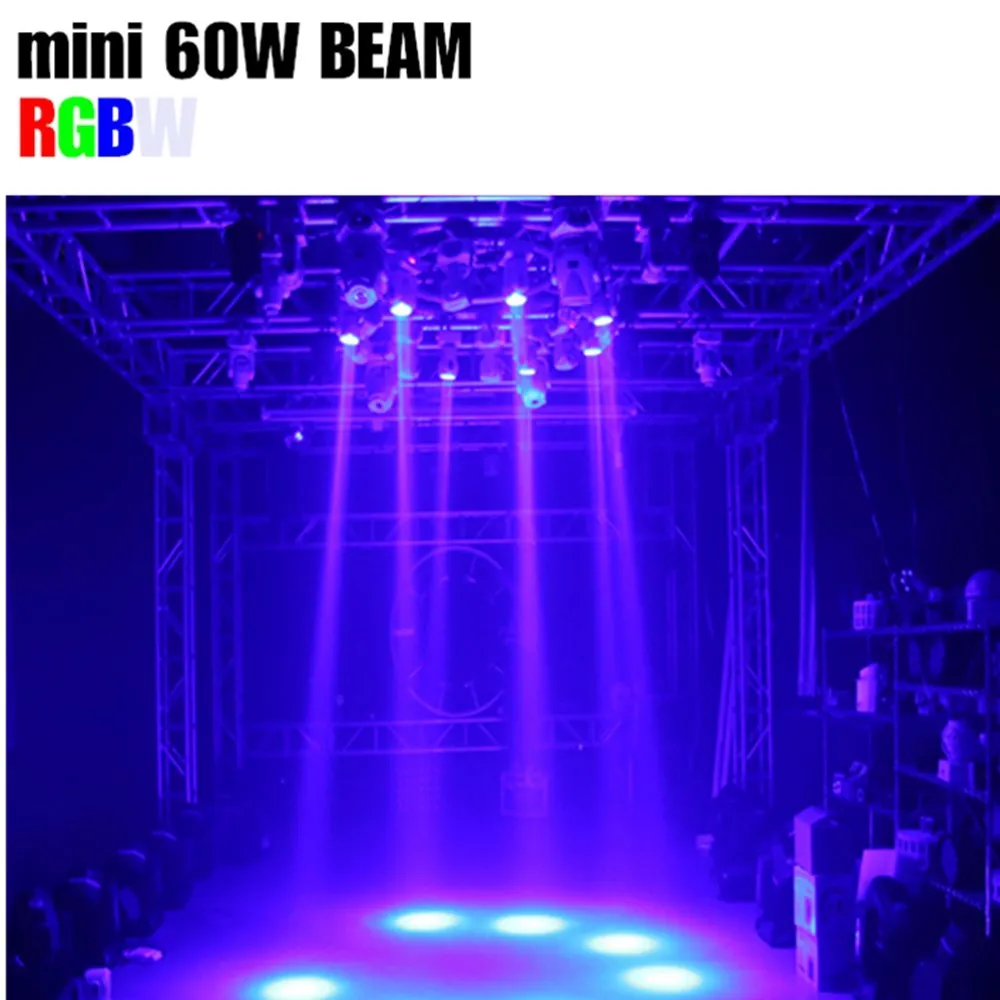 

Mini beam With High Brightness 60W beam Moving Head Light