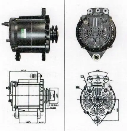 

28V 130A ALTERNATOR JFZ2913KWB