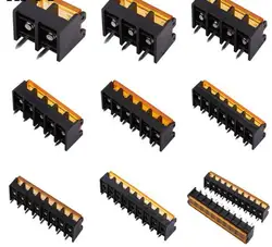 2pcs HB-9500 Lid Barrier Terminal 9.5MM Pitch 300 30A High Current Connectors Barrier Blocks 2/3/4/5/6/7/8/9/10Pin Resistor