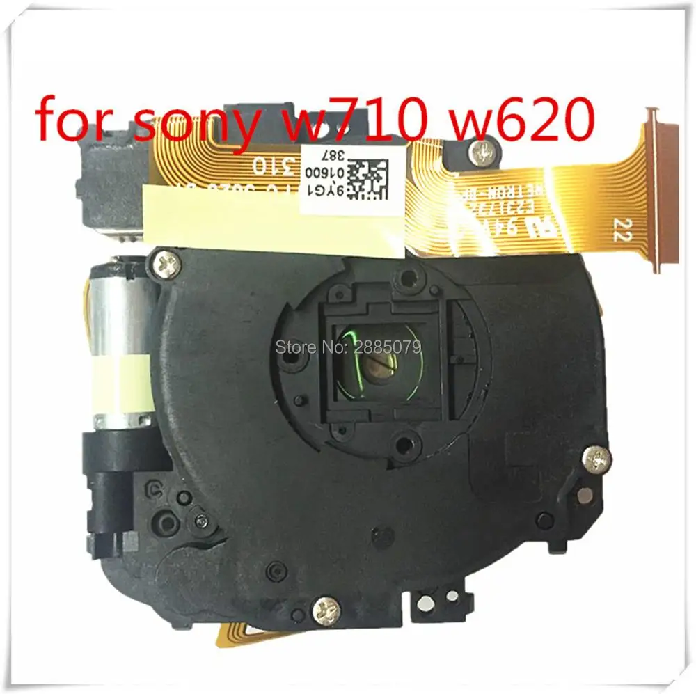 100% جديد الأصلي عدسات تكبير وحدة دون CCD إصلاح قطع غيار سوني DSC-W620 W710 S5000 كاميرا رقمية