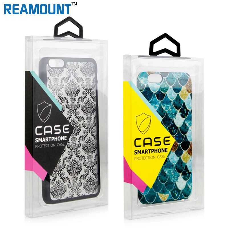 100 pcs New Coming Retail pvc Packaging Package Crystal Packing Box For Cell phone Case for Samsung iPhone 6