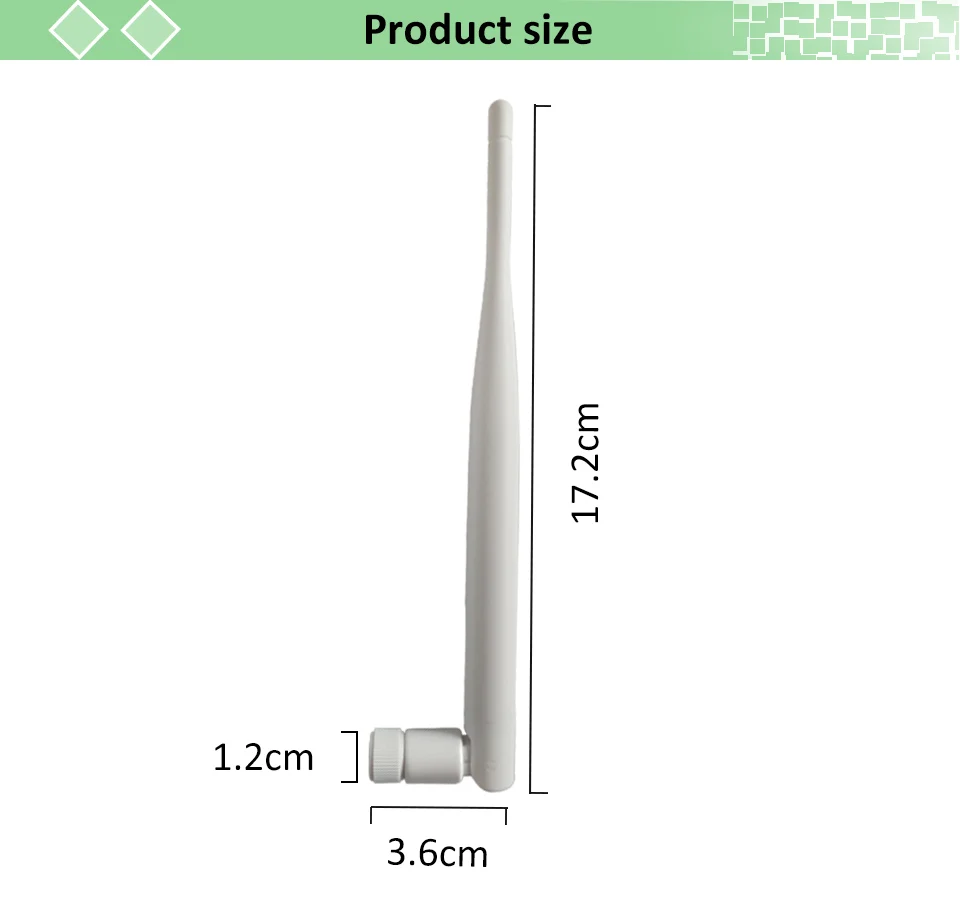 GWS 868MHz 915 IoT LoRa Antenne 5dBi SMA Stecker GSM 915MHz 868 Antenne Wasserdicht 21cm RP-SMA/u.FL Pigtail-Kabel – Detail 7
