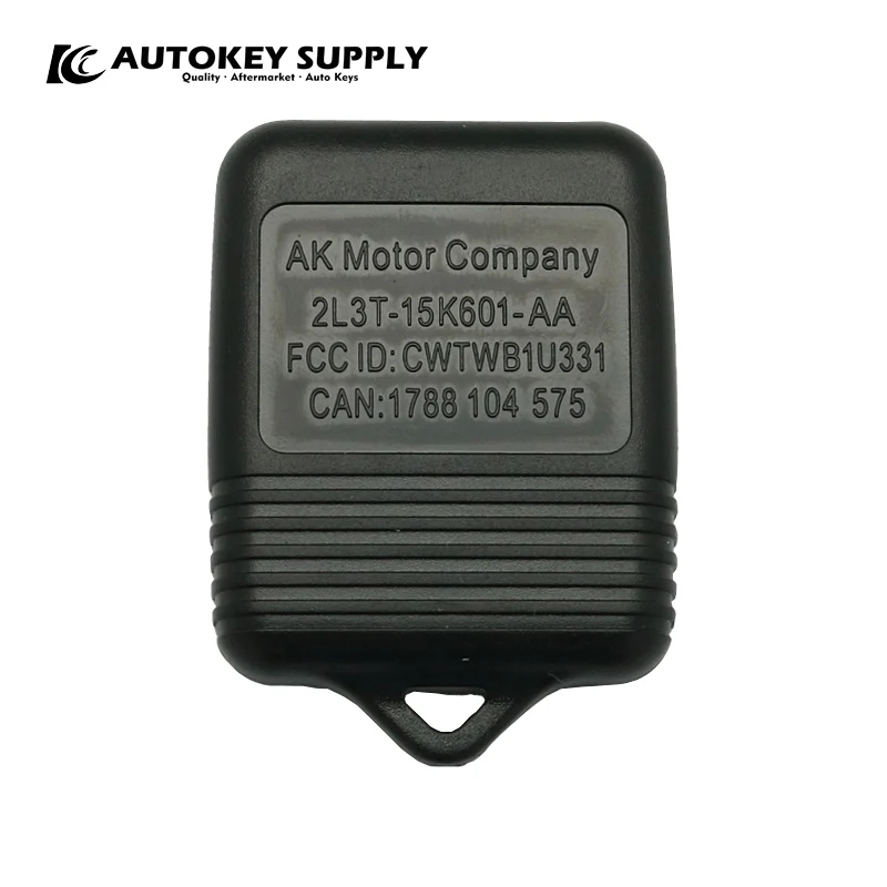 AutokeySupply AKFDC412-34H 3/4 Buttons Remote Key Fob Complete 433/315Mhz FCC GQ43VT11T ID 4010-C1 For Ford