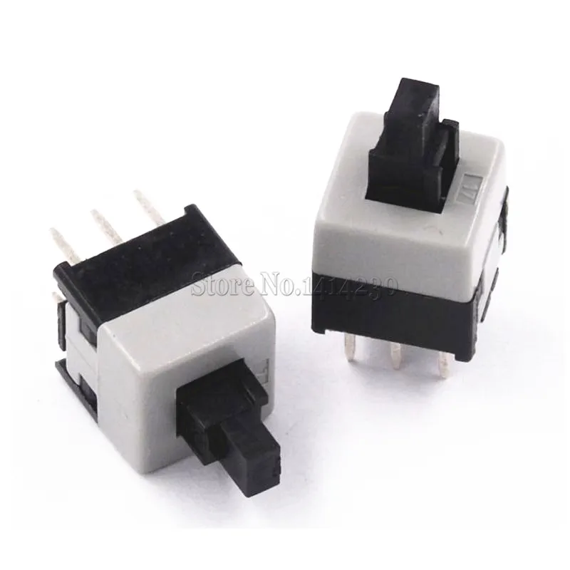 10Pcs 8.5*8.5mm Double Row No Locked Switch/Push button switch/key switch 6Pin