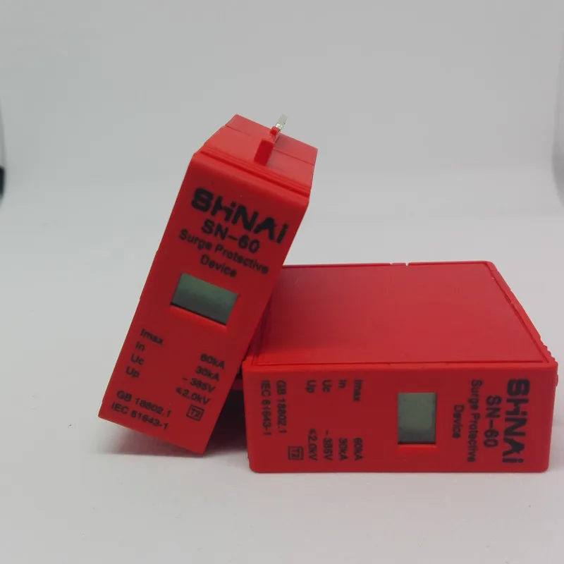 2 PCS 30KA-60KA  surge arrester protection device electric surge protector D ~385V AC replace module parts for SPD