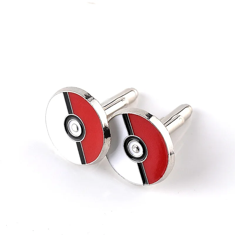 A Pair Fashion High quality Selfhood Drop Cufflink Aristocratic shirt Business Round Cuff men and women French shirt Cufflinks