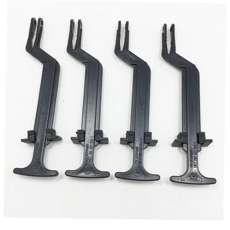 5Pcs Original OEM Passat B5 Parts Cover Lock Release Lever Handle Engine Pull Hook Genuine 3B0 823 593 C 3B0 823 593C