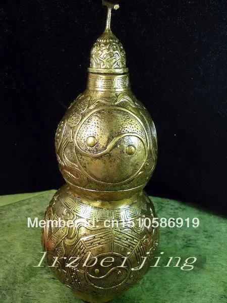 Chinese bronze of the Magic Gourd: Taiji Bagua