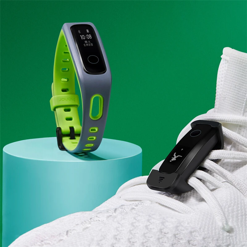 in stock! Original Honor Band 4 Running Edition Smart Wristband Shoes-Buckle Land Impact Sleep Snap Monitor Sport band