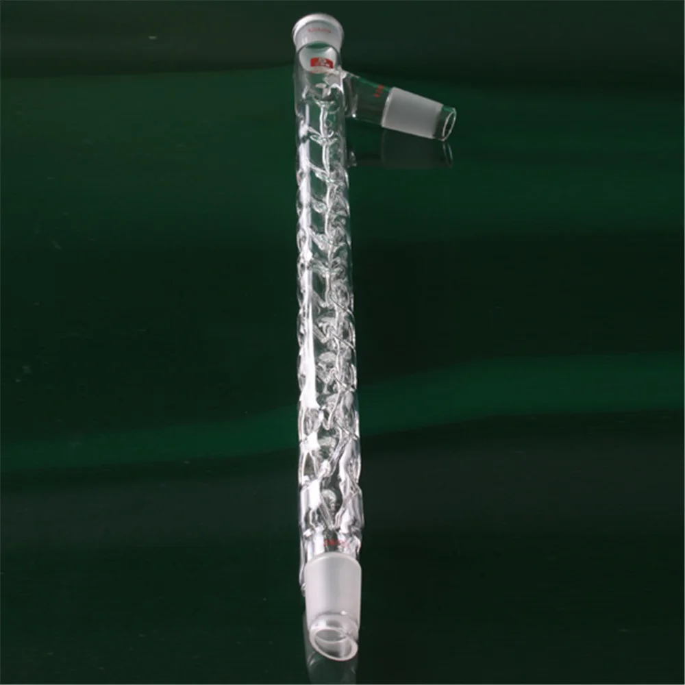 19/26 Ground Joint 200mm Vigreux Distilling Tube with Upper Side Arm Glassware