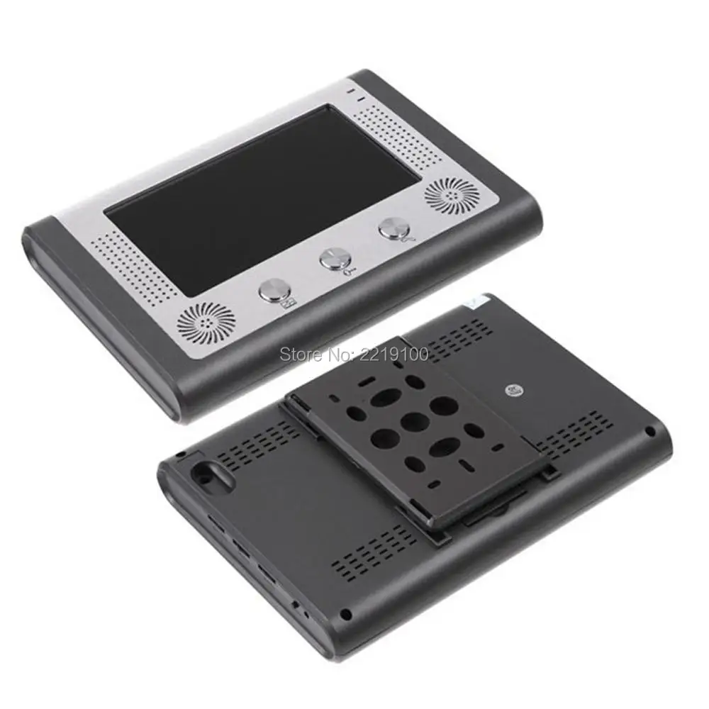 7'' Wired Video Intercom Monitor Video Doorbell With 1200TVL Weatherproof Outdoor Camera Support one-key Unlock