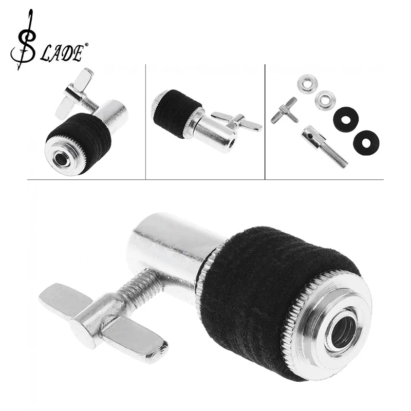 

Slade 1pcs 5cm Silver Cymbal Stand Speed Hi-Hat Clutch Holder Clamp Drum Accessories Parts Alloy Metal Plating