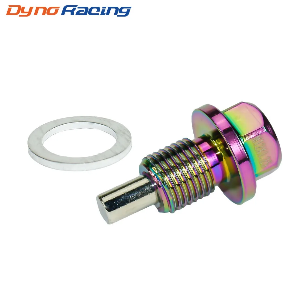 M12*1.25MM Neo Chrome Magnetic Oil Drain Plug /Oil Sump drain plug Nut for Most Cars with 12x1.25MM threaded