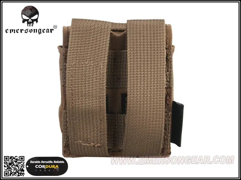 Emersongear-LBT Style Single Frag Grenade Pouch, Airsoft Combat Molle, EM6369