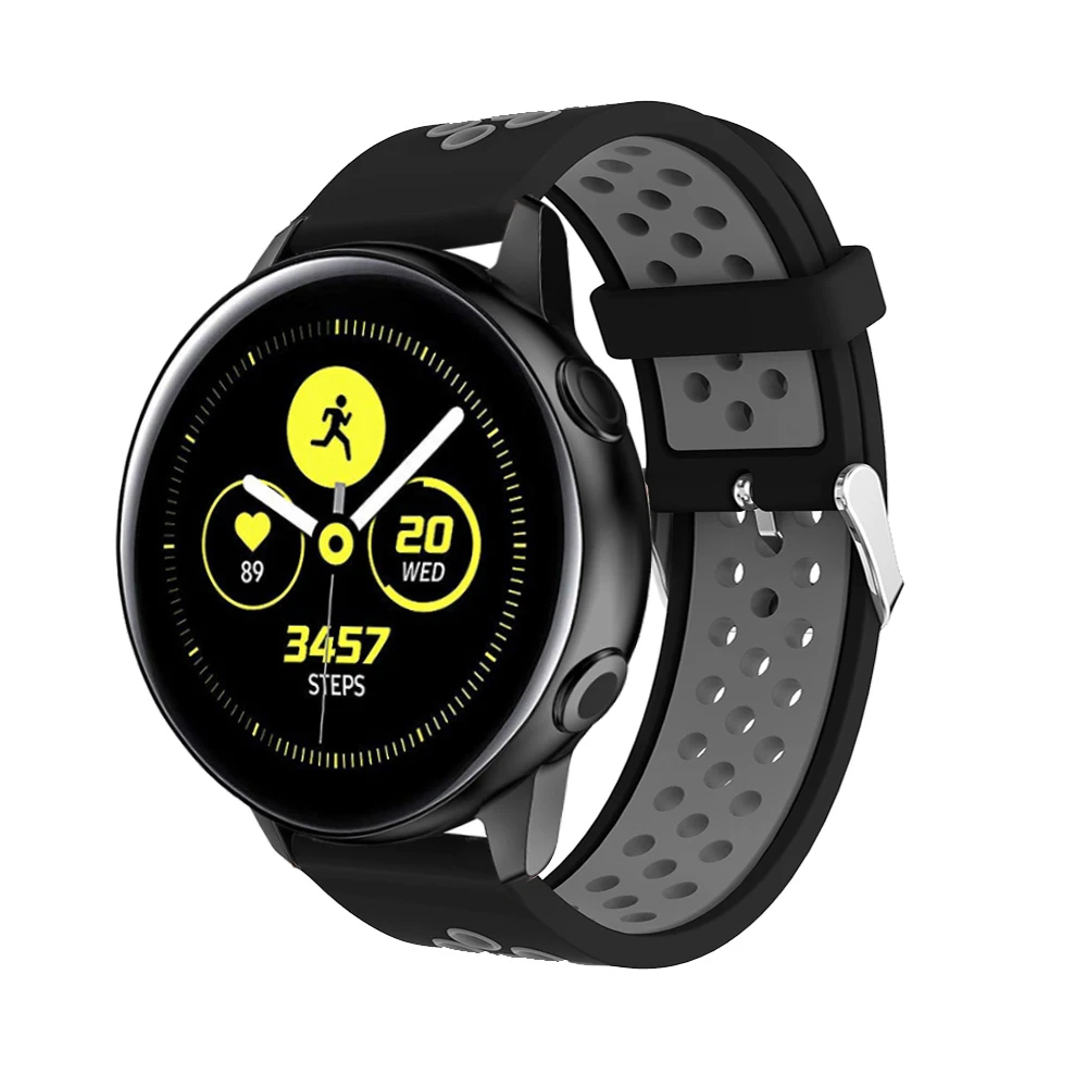 ل Xiaomi Huami Amazfit GTS 20 مللي متر الرياضة حزام ساعة اليد اللون لينة سيليكون استبدال حزام الساعات ل Huami Amazfit Bip ساعة ذكية