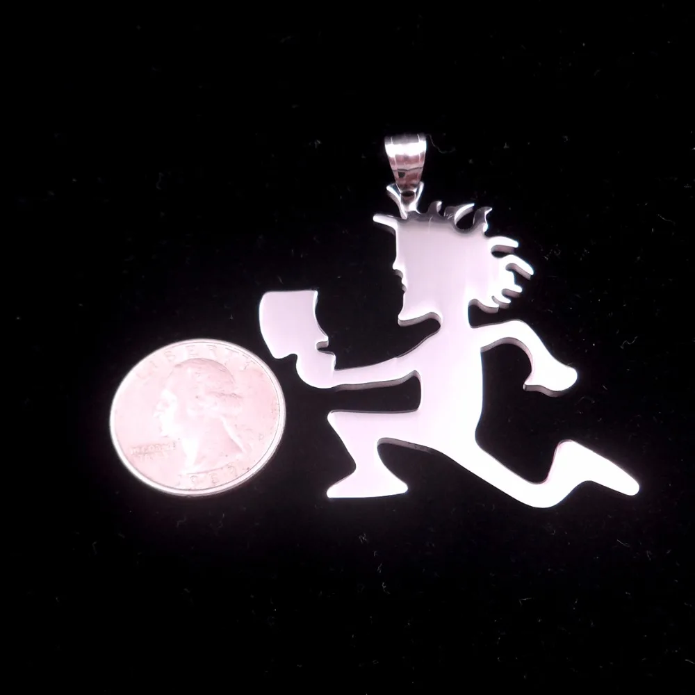in bulk Lot 5pcs high polished Stainless Steel large 2 inch/ Small 1 in Hatchetman MenICP pendans JUGGALO Posse Twiztid Jewelry
