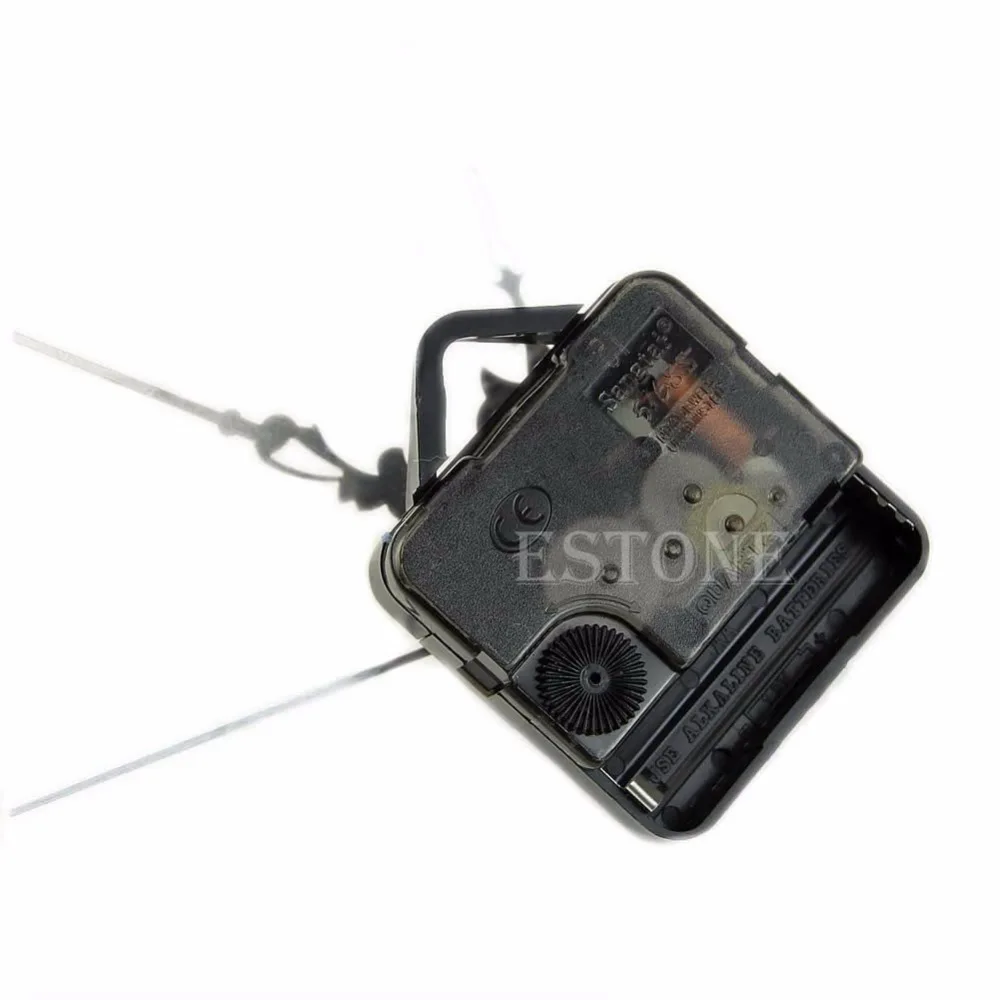 Quartz Wall Clock Movement Mechanism Replacement Parts Kit Simple DIY Gold Hands