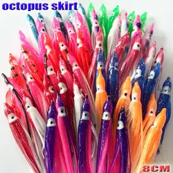 2022new fishing sotf octopus skirts fishing accessories octopus lures 17kinds you choose  each kind 20pcs/lot length is 8CM