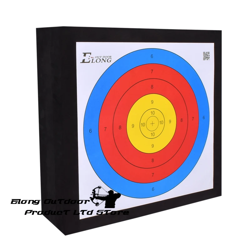 

1X Archery 3D Target EVA Foam Arrow Target Shooting 50x50x15cm Lightweight Mat Practice Shooting