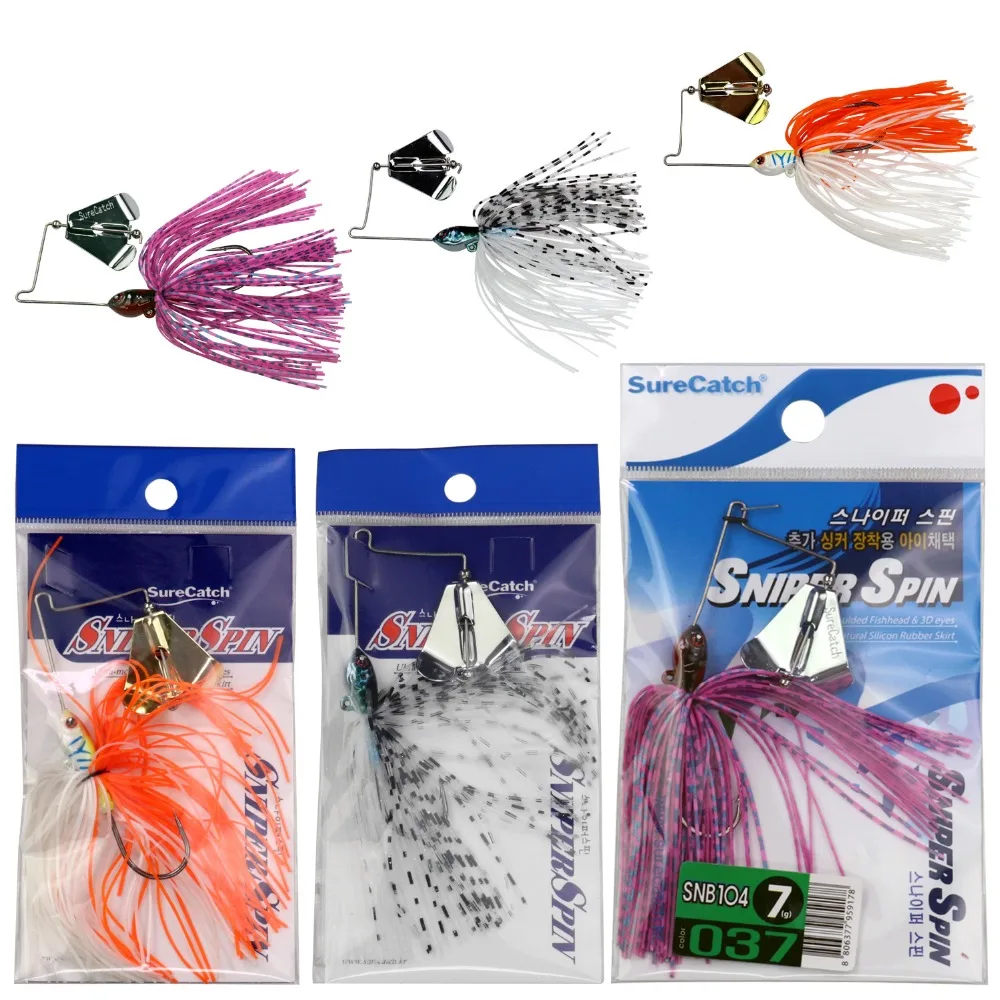 1Pcs 12.8g Buzz Bait Skirt Fishing Lures Spoon Spinnerbait Topwater Buzzbait Skirts Lure for Pike Snakehead Bass Fishing Tackle