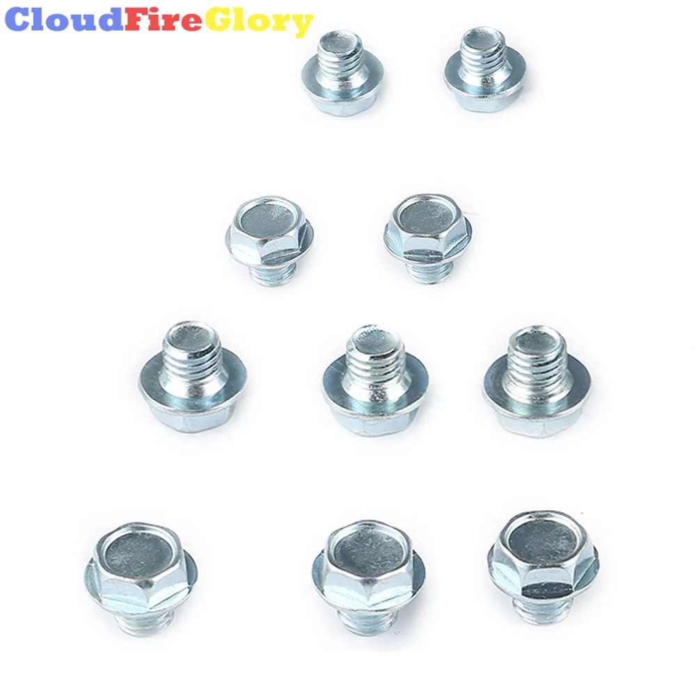 For Toyota Land Cruiser 4Runner Sequoia Tacoma For Lexus GS460 10Pcs Or 20Pcs Or 30Pcs Transmission Pan Drain Plug 90341-10011