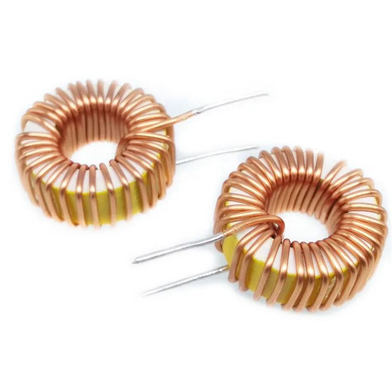 5pcs Toroid Inductor 3A Winding Magnetic Inductance  Coil Wire Wrap Toroid Inductor 22UH/33UH/47UH/100UH/220UH/330UH/470UH