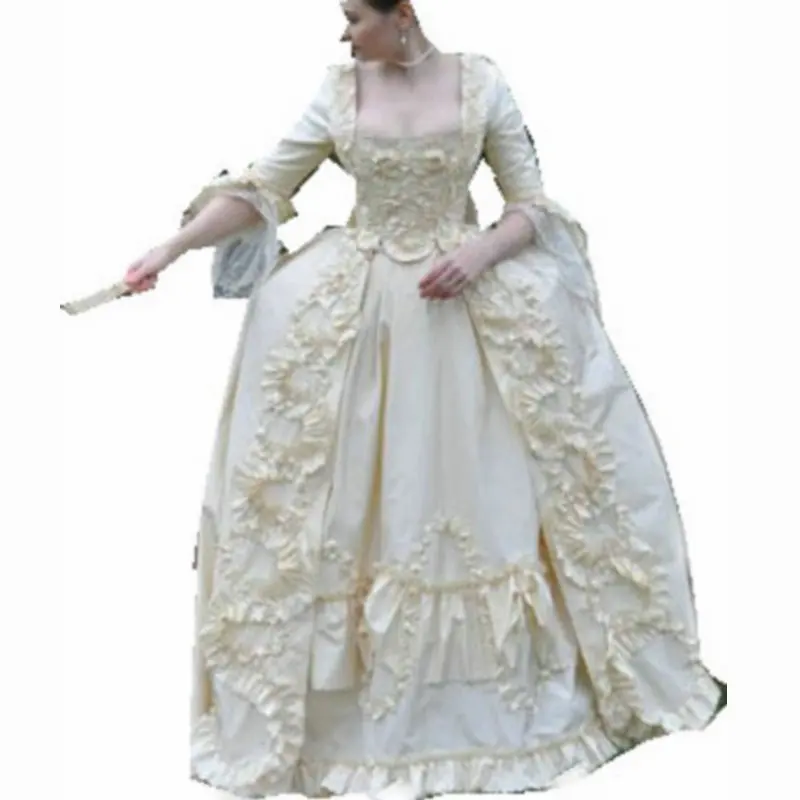 

18 Century Civil War Southern Belle Gown vintage Dress/Victorian dresses/scarlett dress US6-26 SC-943