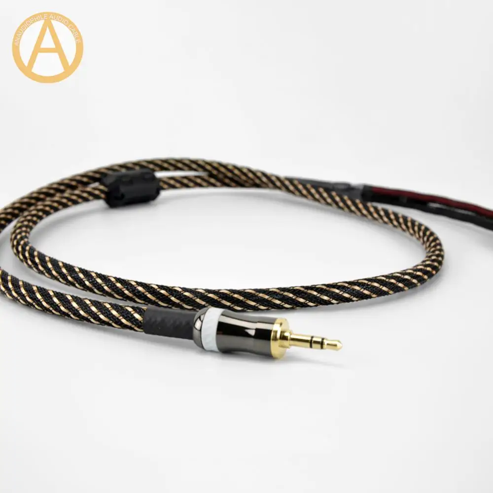 HIFI 3.5mm To RCA Cable Headphone Jack To Stereo Audio Cable For Mobile Phone Music Player Amplifier JAPAN Canare image 2