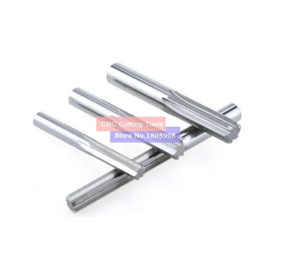 1PCS Solid Carbide Chucking Machine Reamer (2mm/3mm/4mm/5mm/6mm/7mm/8mm/9mm/10mm/11mm/12mm/13mm/14mm/16mm H7 Straight Flute K10