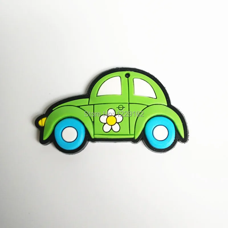 Hot sale!!! Cute Car fridge magnets whiteboard sticker Silicon Gel Refrigerator Magnets Educational Kids gift