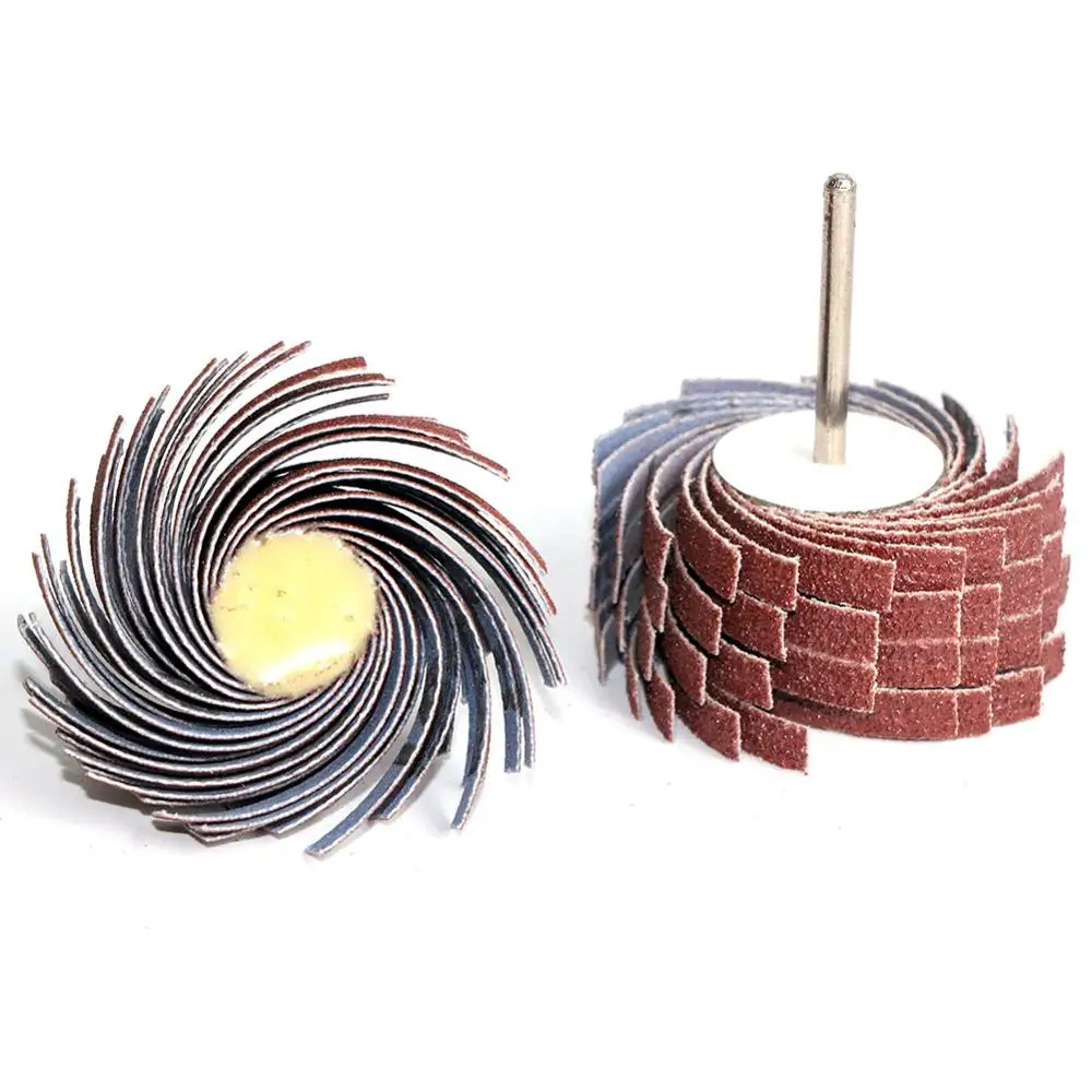 Broca lixadeira de papel para dremel, 2 peças 80-600 lixas de roda 3mm, haste de lixar, areia de moagem, roda de obturador de papel para ferramenta rotativa, acessórios