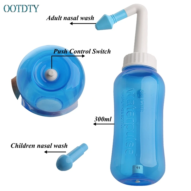 1PC Adults Children Neti Pot Nasal Nose Wash Yoga Detox Sinus Allergies Relief Rinse #046